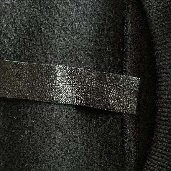 Chrome Hearts Black Leather Triple Cross Sweater - Picture 3 of 7